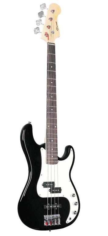 B303BK Бас-гитара, черная, Caraya от магазина Соло в Иркутске