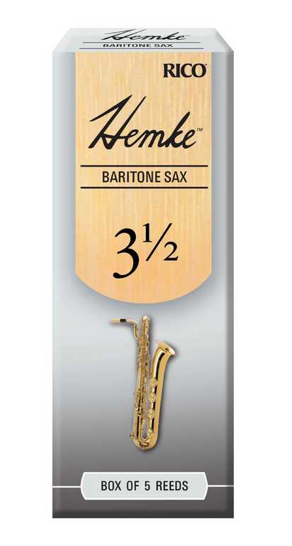 RHKP5BSX350 Hemke Трости для саксофона баритон, размер 3.5, 5шт, Rico от магазина Соло в Иркутске