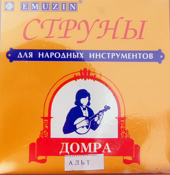 ДА Комплект струн для домры альт, Эмузин от магазина Соло в Иркутске