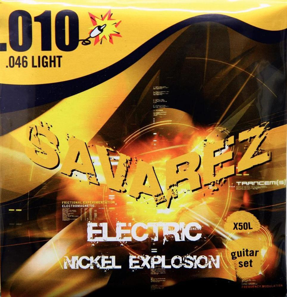 X50L Explosion Комплект струн для электрогитары, никелированные, 10-46, Savarez от магазина Соло в Иркутске