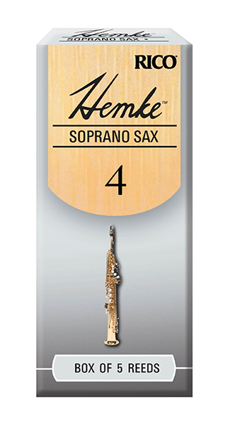 RHKP5SSX400 Hemke Трости для саксофона сопрано, размер 4.0, 5шт, Rico от магазина Соло в Иркутске