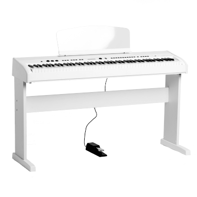 Stage-Concert-White Цифровое пианино, белое, со стойкой (2 коробки), Orla от магазина Соло в Иркутске