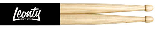 LH5A Hickory Natural 5A Барабанные палочки, орех, деревянный наконечник, Leonty от магазина Соло в Иркутске