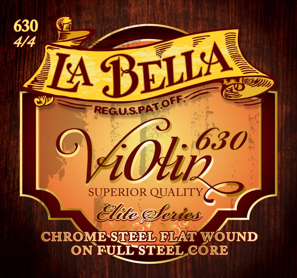 630-4/4 Комплект струн для скрипки La Bella от магазина Соло в Иркутске