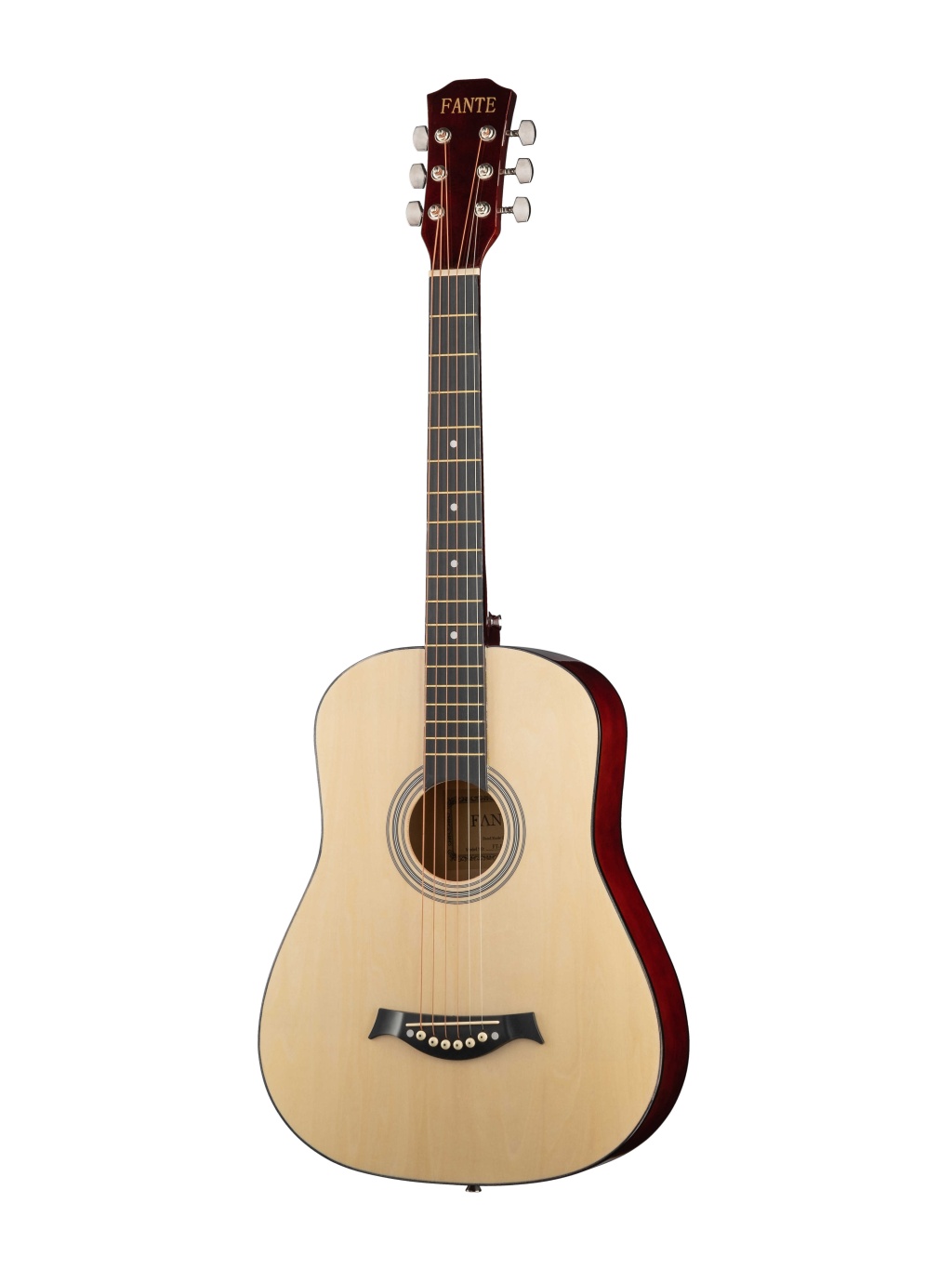 FT-R38B-N Акустическая гитара, цвет натуральный, Fante от магазина Соло в Иркутске