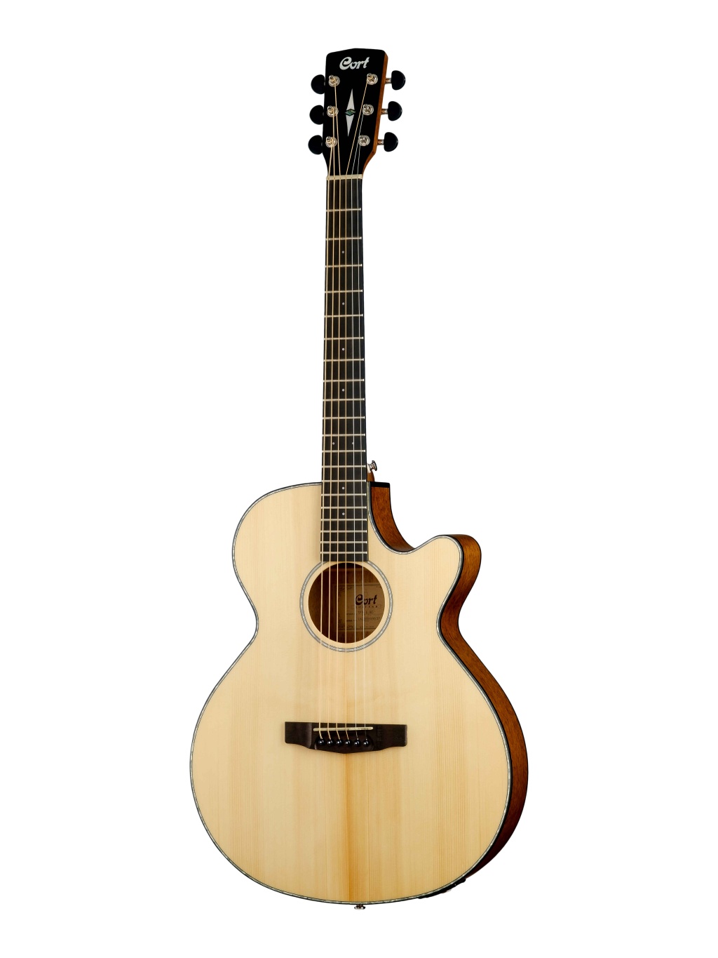 SFX-E-NS SFX Series Электро-акустическая гитара, с вырезом, цвет натуральный матовый, Cort от магазина Соло в Иркутске