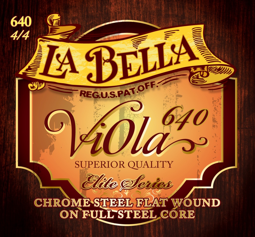 640 Комплект струн для альта La Bella от магазина Соло в Иркутске