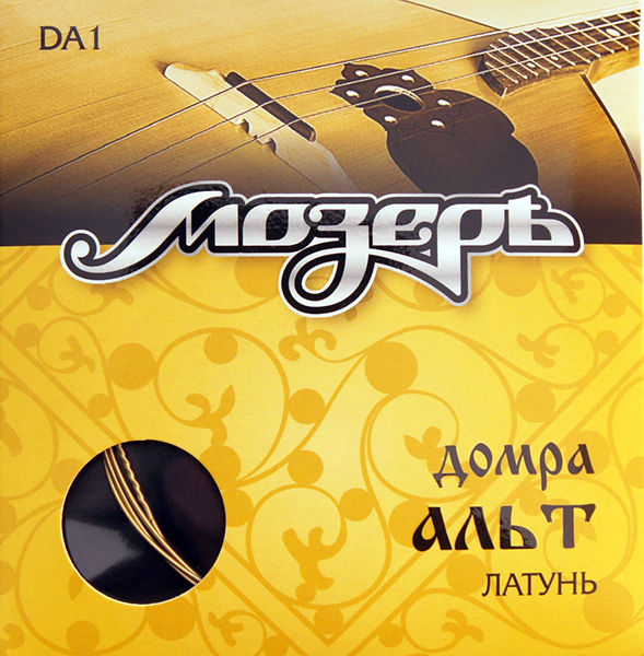 DA1 Комплект струн для домры альт, бронза, Мозеръ от магазина Соло в Иркутске