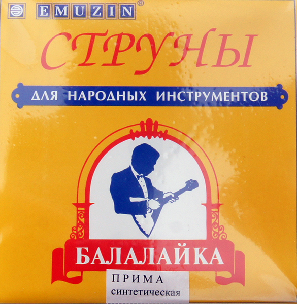 БПС Комплект струн для балалайки прима, синтетика, Эмузин от магазина Соло в Иркутске