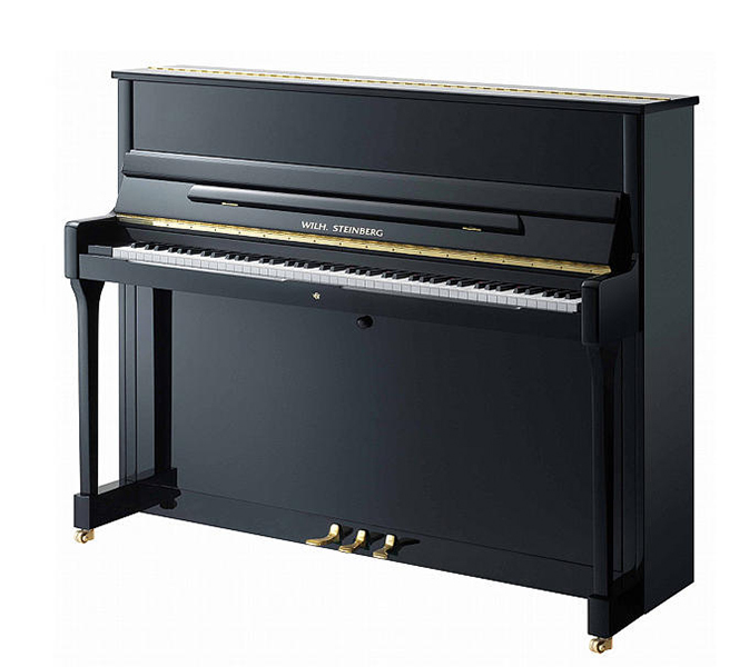 190014-1MK Performance P118 Пианино акустическое, черное, латунная фурнитура, W.Steinberg от магазина Соло в Иркутске
