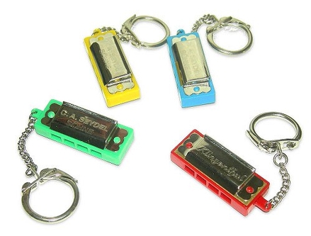 60040ROT Губная гармошка миниатюрная, с кольцом для ключей, красная, Seydel Sohne от магазина Соло в Иркутске