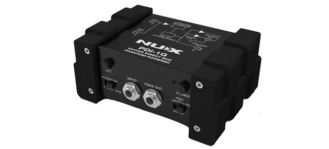 *PDI-1G Guitar Direct Box Преобразователь сигнала для гитары директбокс (ди-бокс), Nux Cherub от магазина Соло в Иркутске