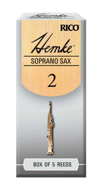 RHKP5SSX200 Hemke Трости для саксофона сопрано, размер 2.0, 5шт, Rico от магазина Соло в Иркутске
