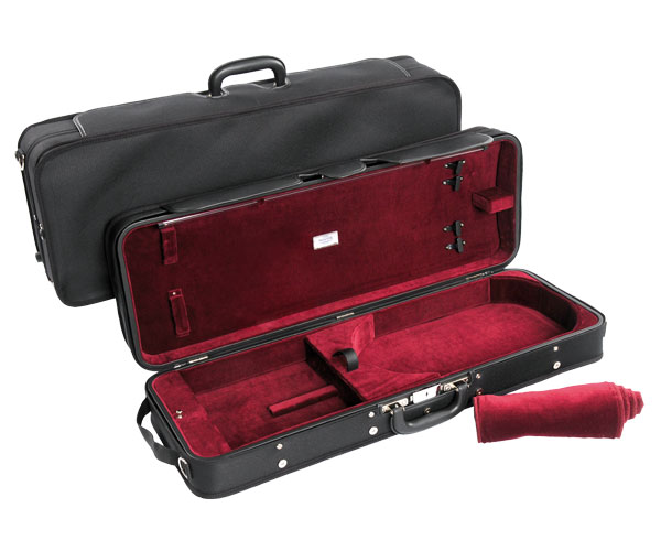 JW-3023-VN-013 Футляр для альта 15"-16,5", деревянный, черный/красный, Jakob Winter от магазина Соло в Иркутске