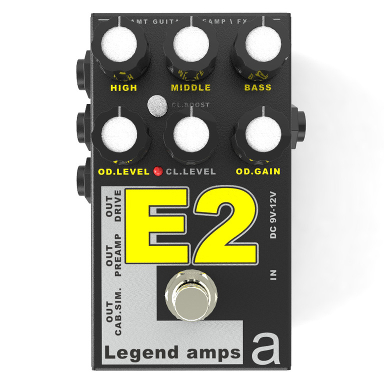 E-2 Legend Amps 2 Двухканальный гитарный предусилитель Е2 (Engl), AMT Electronics от магазина Соло в Иркутске