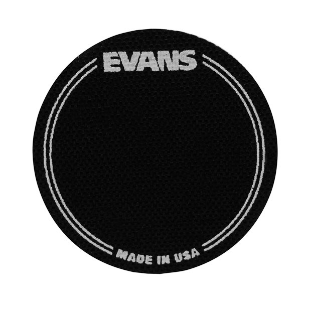 EQPB1 EQ Наклейка на рабочий пластик бас-барабана, черная, одиночная педаль, Evans от магазина Соло в Иркутске