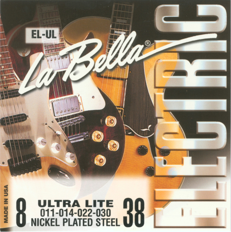EL-UL Комплект струн для электрогитары 008-038 La Bella от магазина Соло в Иркутске