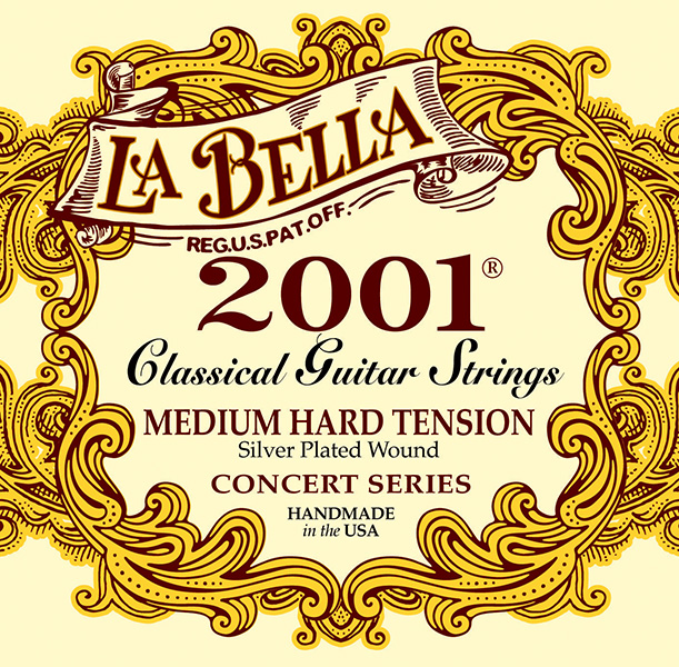 2001MH Medium Hard Комплект струн для классической гитары, ср-сильное натяж., La Bella от магазина Соло в Иркутске