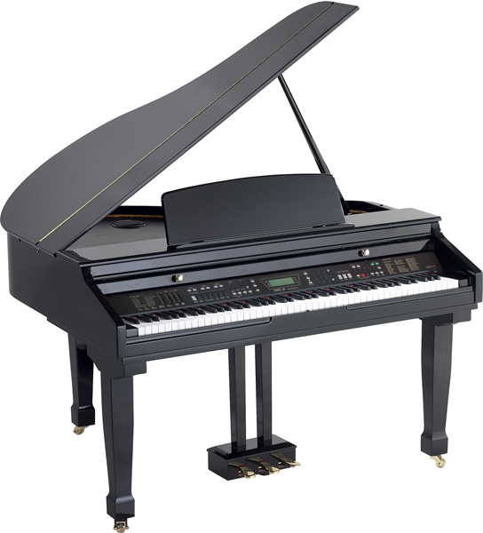 438PIA0611 Grand 450 Black Цифровой рояль c автоаккомпанементом, черный. Orla от магазина Соло в Иркутске