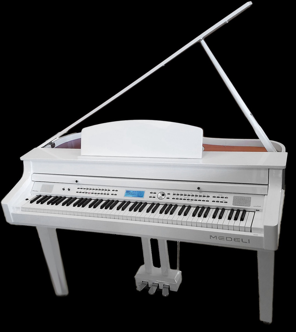 GRAND510(GW) Цифровой рояль, белый, Medeli от магазина Соло в Иркутске