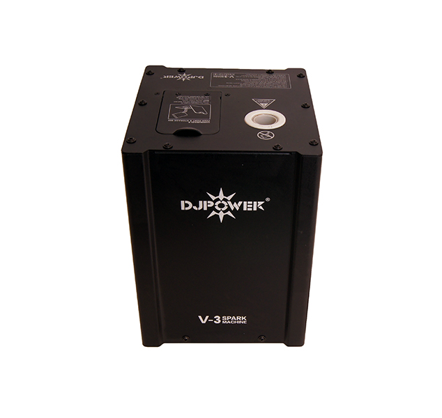 V-3-DJPower Генератор холодных искр (фонтан искр), 600Вт, DJPower от магазина Соло в Иркутске