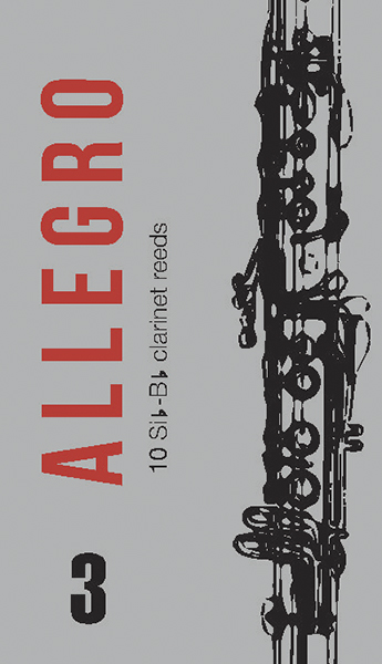 FR18C004 Allegro Трости для кларнета inB/inA № 3 (10шт), FedotovReeds от магазина Соло в Иркутске