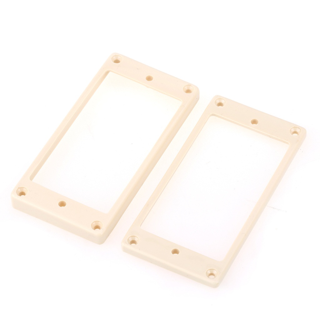 MX1588CM-MX1589CM Комплект рамок звукоснимателей (1+1), прямые, кремовые, Musiclily от магазина Соло в Иркутске