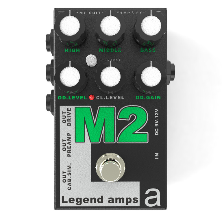 M-2 Legend Amps 2 Двухканальный гитарный предусилитель M2 (JM-800), AMT Electronics от магазина Соло в Иркутске