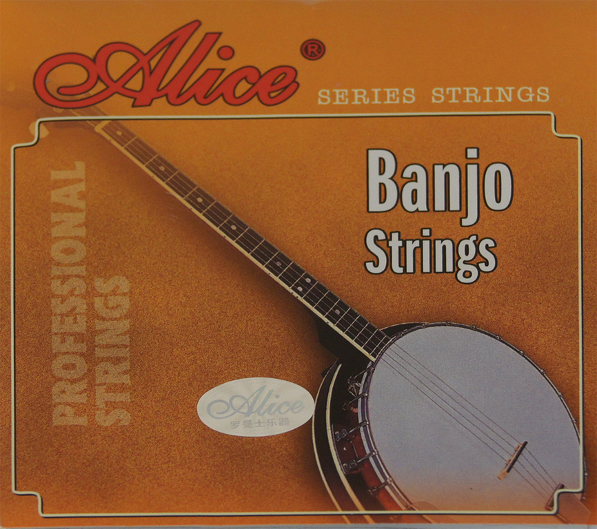 AJ05 Комплект струн для 5-струнного банджо, медь, Alice от магазина Соло в Иркутске