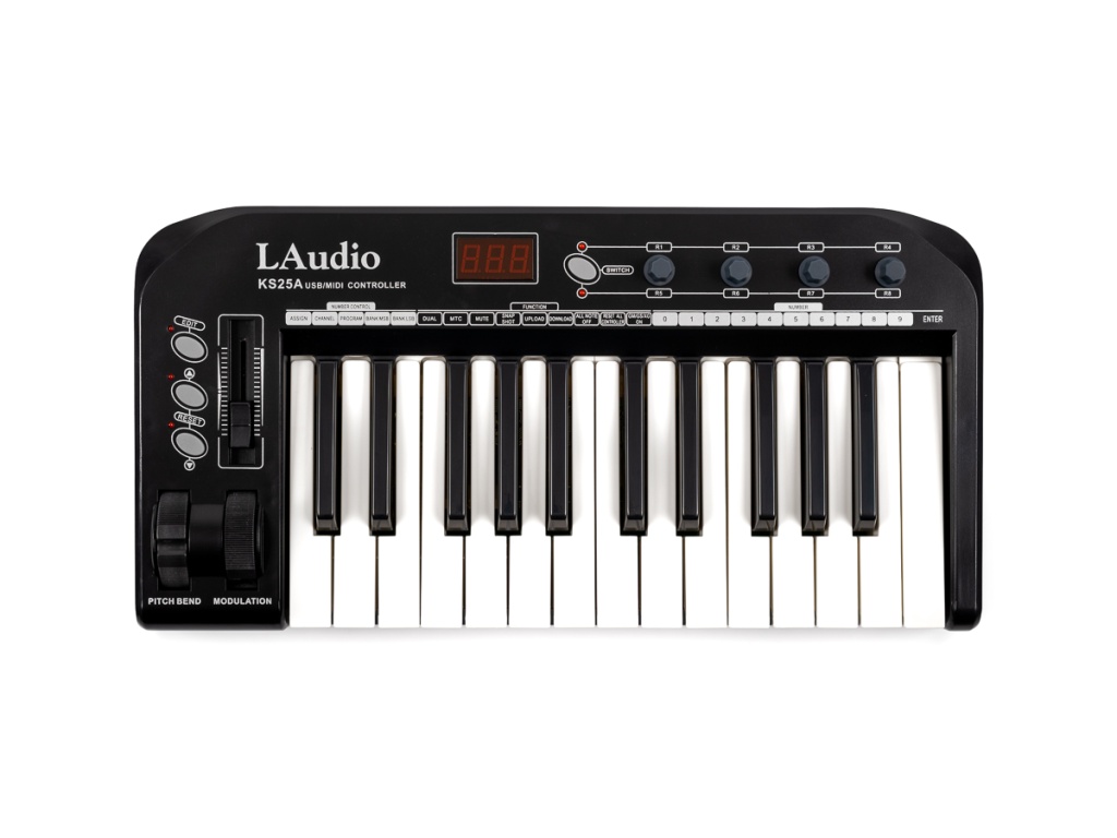 KS-25A MIDI-контроллер, 25 клавиш, LAudio от магазина Соло в Иркутске