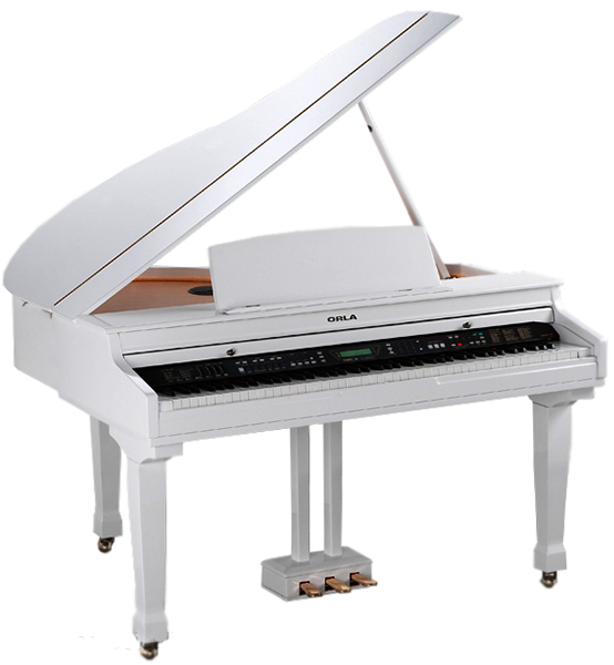 438PIA0612 Grand 450 White Цифровой рояль с автоаккомпанементом, белый, Orla от магазина Соло в Иркутске