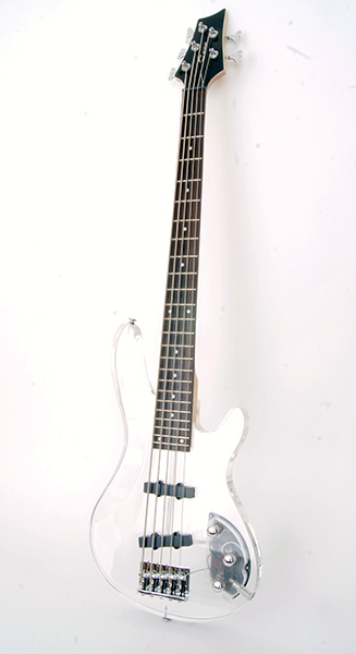 PB-205WH Бас-гитара, 5-струнная, оргстекло, Caraya от магазина Соло в Иркутске