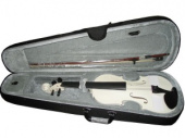 Скрипка BRAHNER  BVC-370/MWH 4/4 (пр-во КНР) окрашенная, цвет – БЕЛЫЙ металик от магазина Соло в Иркутске