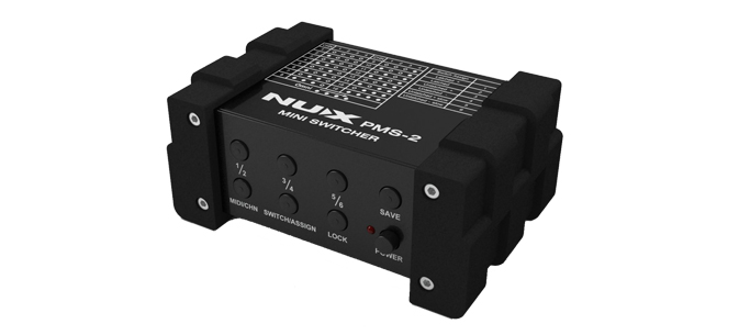 PMS-2 MIDI Switcher Коммутатор MIDI сигнала, Nux Cherub от магазина Соло в Иркутске