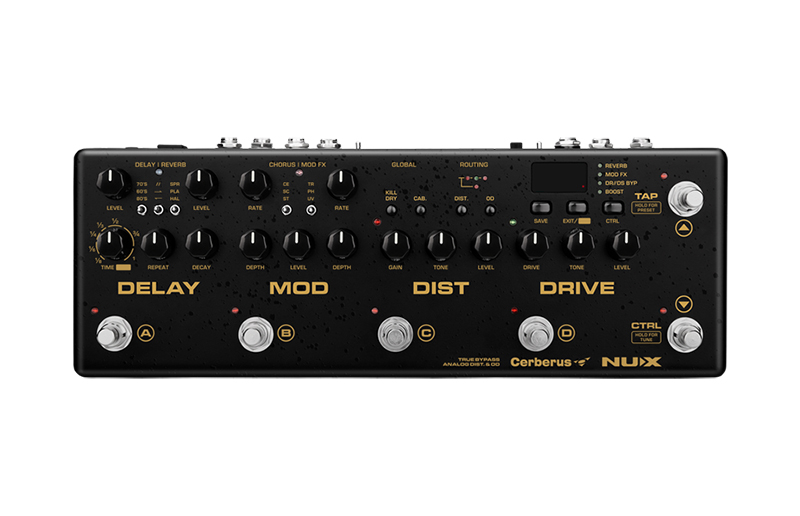 NME-3 Cerberus Процессор эффектов, Nux от магазина Соло в Иркутске