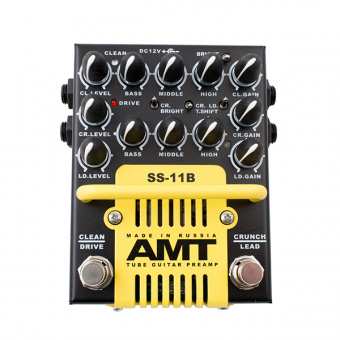 SS-11B (Modern) Ламповый гитарный предусилитель с блоком питания, AMT Electronics от магазина Соло в Иркутске