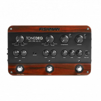 PRO-DEQ-AFX ToneDEQ Preamp EQ Гитарный предусилитель со встроенным эквалайзером, Fishman от магазина Соло в Иркутске