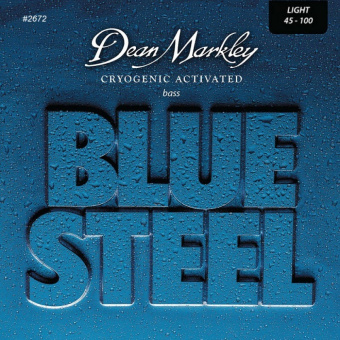 DM2672 Blue Steel Комплект струн для бас-гитары, 45-100, Dean Markley от магазина Соло в Иркутске