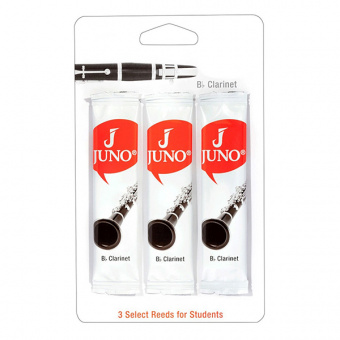 JCR0115/3 Juno Трости для кларнета Bb №1.5 (3шт), Vandoren от магазина Соло в Иркутске