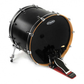 BD22HBG Hydraulic Black Пластик для бас-барабана 22", Evans от магазина Соло в Иркутске