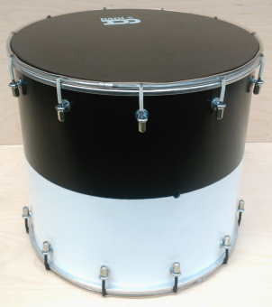 BK-14Bl-B Барабан кавказский 14", цвет —чёрно-белый, Мастерская Бехтеревых от магазина Соло в Иркутске