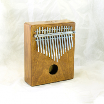 KL-A-A15SM-B Калимба альта 15, малая, Middle East, коричневая, Kalimba LAB от магазина Соло в Иркутске