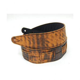 FL60027L21L Leather 21 Ремень для гитары, кожаный, Фокс, Fidel от магазина Соло в Иркутске