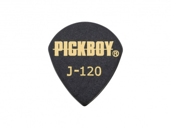 GP-J-BL/120 Jazz Медиаторы 50шт, толщина 1.2мм, черный, Pickboy от магазина Соло в Иркутске