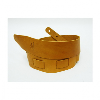 FL50028L Leather Ремень для гитары, кожаный, цвет горчица, Fidel от магазина Соло в Иркутске