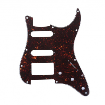 MX1382DT Защитная накладка гитары Fender Stratocaster HSS, 4 слоя, черепаший панцирь, Musiclily от магазина Соло в Иркутске