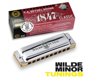 16221C 1847 Classic Wilde Minor Tuning C Губная гармошка, Seydel Sohne от магазина Соло в Иркутске