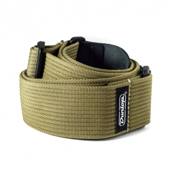 D27-01OL Ribbed Ремень для гитары, хлопок, зеленый, Dunlop от магазина Соло в Иркутске