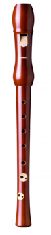 B9550 Musica Блокфлейта До-сопрано, темно-лакированное грушевое дерево, 2 части, барочная Hohner от магазина Соло в Иркутске