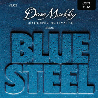 DM2552 Blue Steel Комплект струн для электрогитары, никелированные, 9-42, Dean Markley от магазина Соло в Иркутске